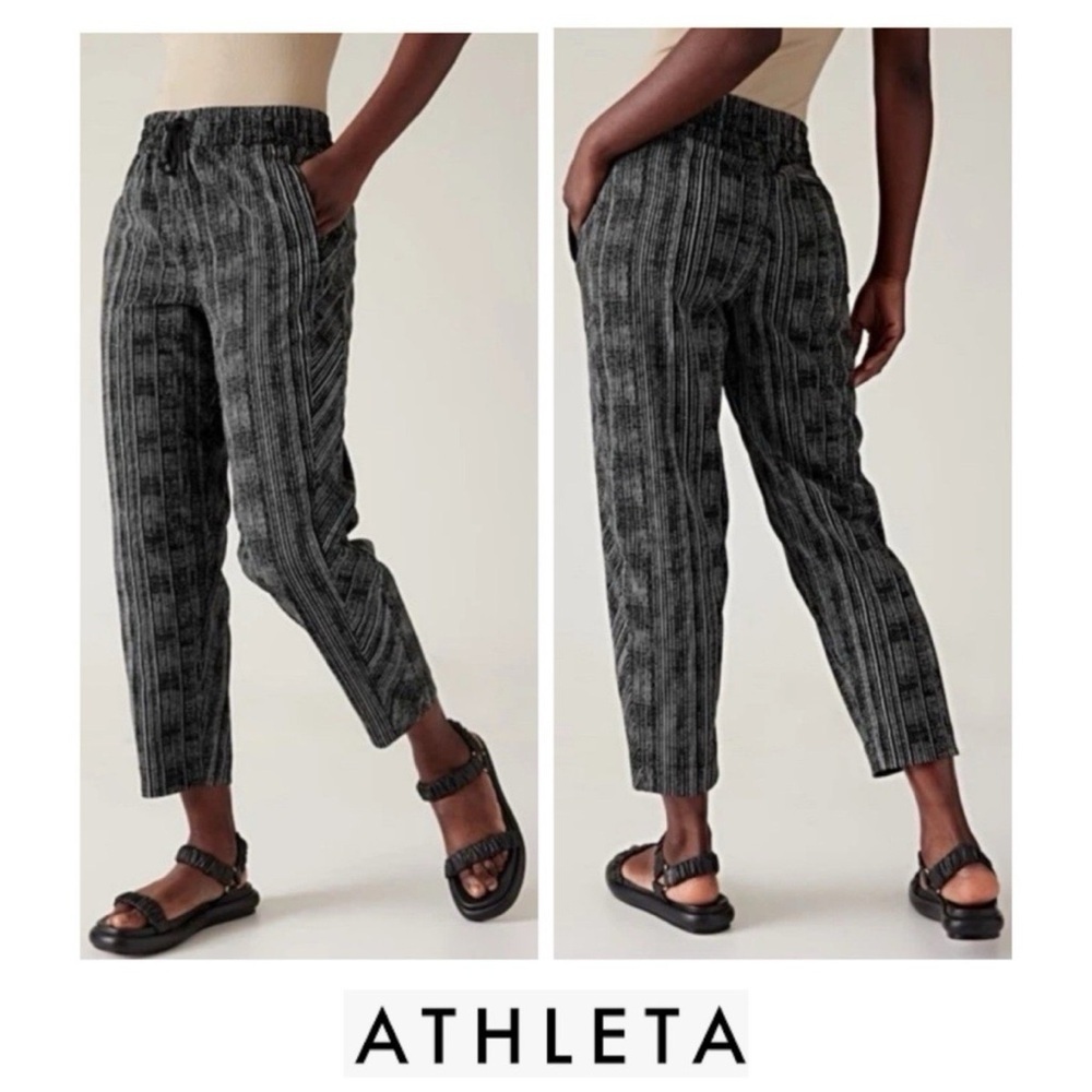ATHLETA Arrival Pants size 6 Relaxed Versatile *360-Stretch